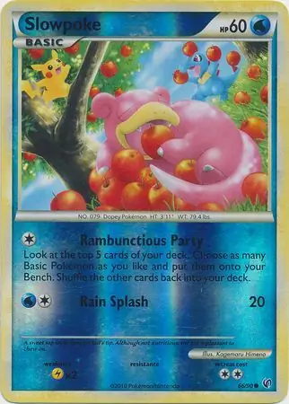 Slowpoke Reverse Holo 66 Normal