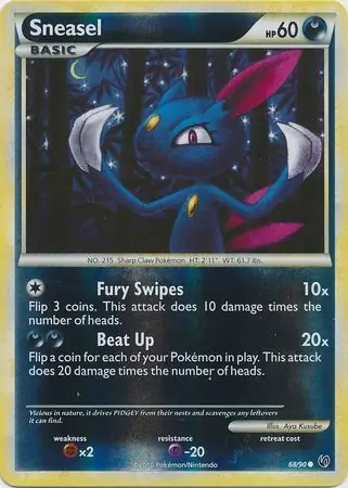 Sneasel Reverse Holo 68