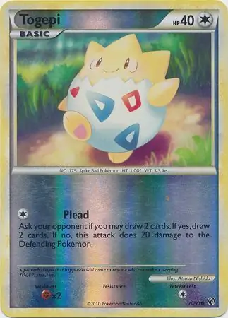 Togepi Reverse Holo 70 Normal