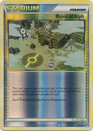 Ruins Of Alph Reverse Holo 76 Normal