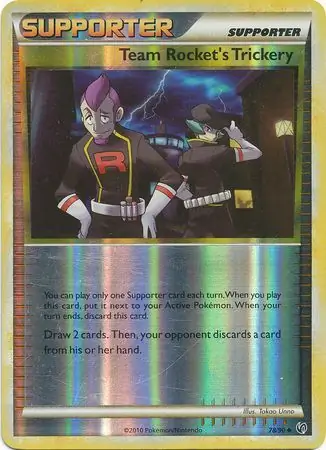 Team Rocket's Trickery Reverse Holo 78