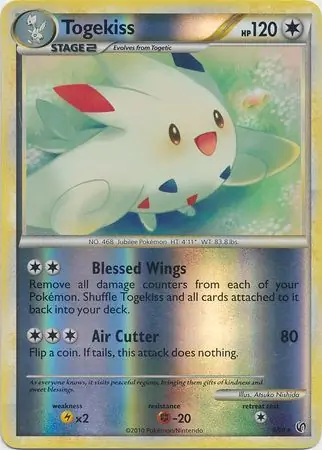 Togekiss Reverse Holo 9 Normal
