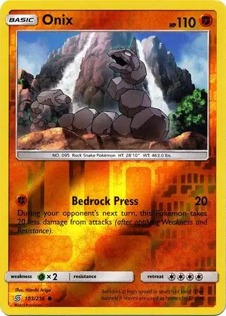Onix Reverse Holo 103