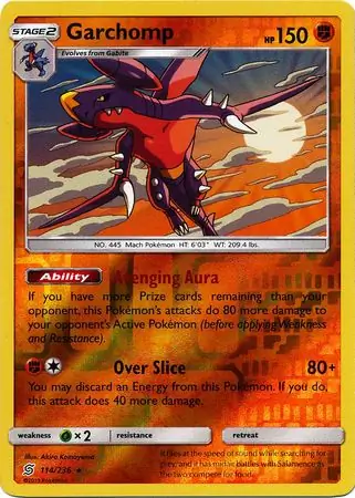 Garchomp Reverse Holo 114