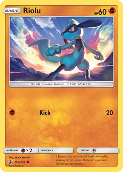 Riolu 116 Normal