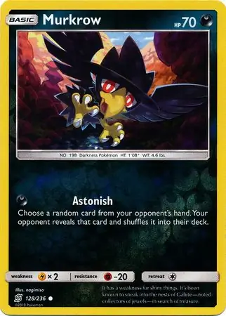 Murkrow Reverse Holo 128