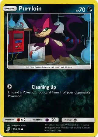 Purrloin Reverse Holo 135 Normal