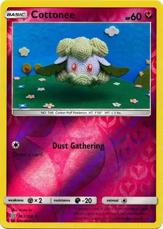 Cottonee Reverse Holo 143