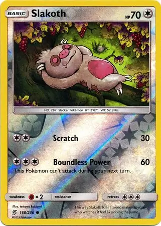 Slakoth Reverse Holo 168