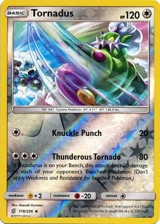 Tornadus Reverse Holo 178 Normal