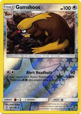 Gumshoos Reverse Holo 181