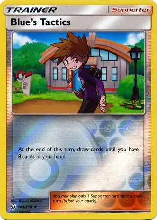 Blue's Tactics Reverse Holo 188