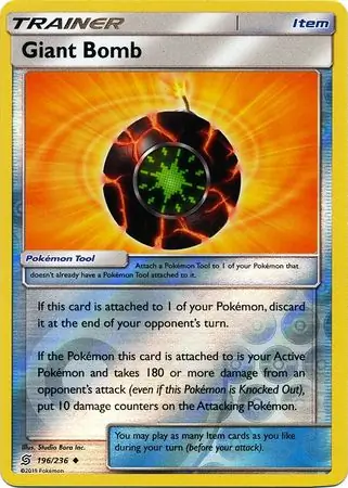 Giant Bomb Reverse Holo 196 Normal