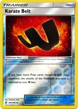 Karate Belt Reverse Holo 201 Normal