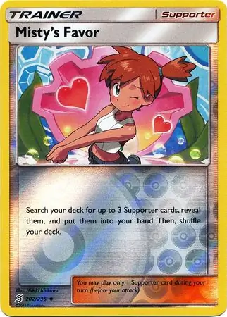 Misty's Favor Reverse Holo 202 Normal