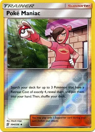 Poke Maniac Reverse Holo 204 Normal
