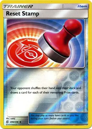 Reset Stamp Reverse Holo 206 Normal