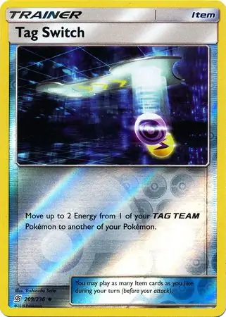 Tag Switch Reverse Holo 209 Normal