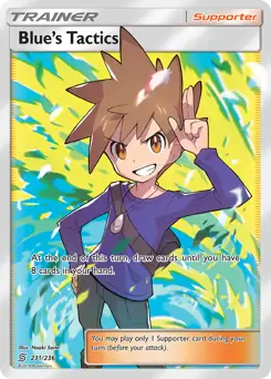 Full Art Blue's Tactics 231 Normal