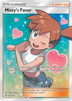 Full Art Misty's Favor 235 Normal