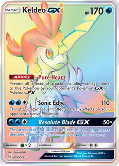 Keldeo GX Secret 240 Normal
