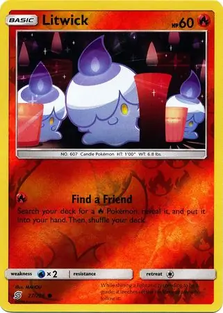 Litwick Reverse Holo 27 Normal