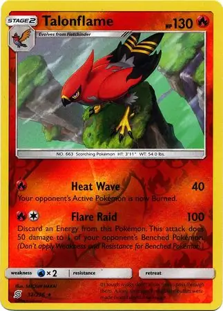 Talonflame Reverse Holo 32