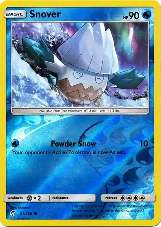 Snover Reverse Holo 41