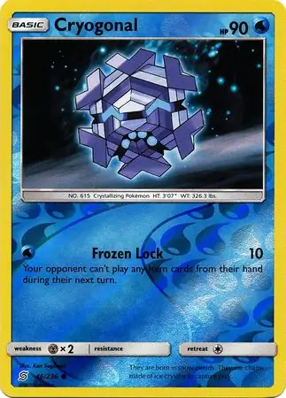 Cryogonal Reverse Holo 46 Normal