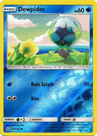 Dewpider Reverse Holo 48 Normal