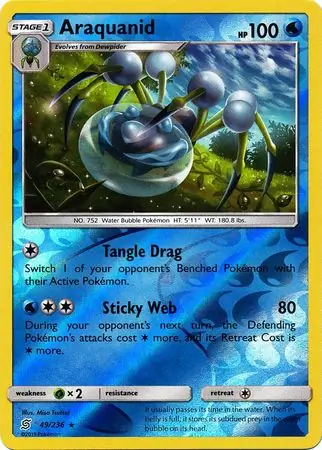 Araquanid Reverse Holo 49