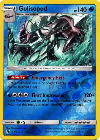 Golisopod Reverse Holo 51