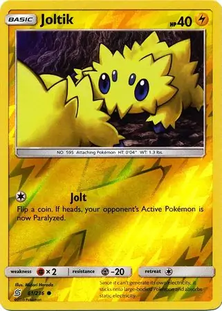 Joltik Reverse Holo 61 Normal