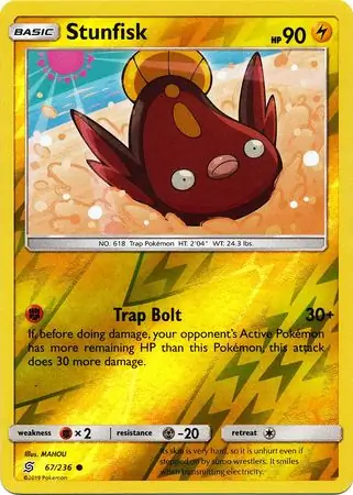 Stunfisk Reverse Holo 67