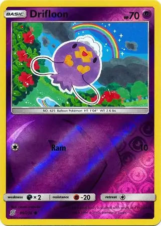 Drifloon Reverse Holo 80 Normal