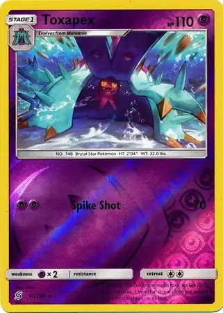 Toxapex Reverse Holo 97 Normal