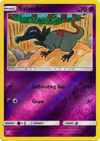 Salandit Reverse Holo 98 Normal
