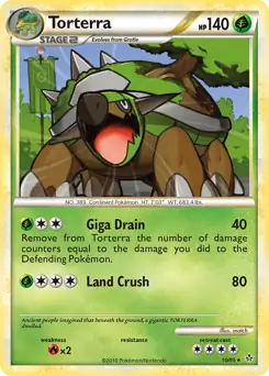 Torterra Holo 10 Normal