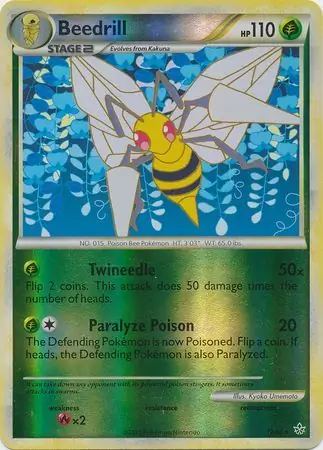 Beedrill Reverse Holo 12 Normal