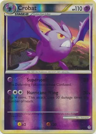 Crobat Reverse Holo 14 Normal