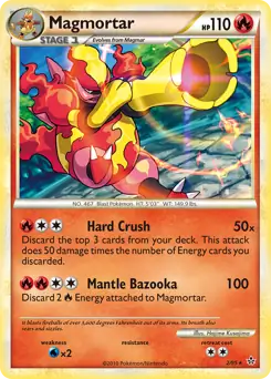 Magmortar Holo 2 Normal