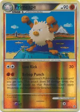 Primeape Reverse Holo 22 Normal