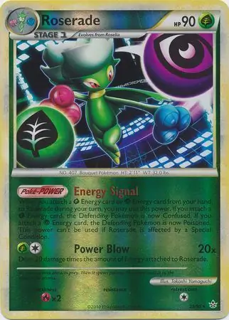 Roserade Reverse Holo 23 Normal
