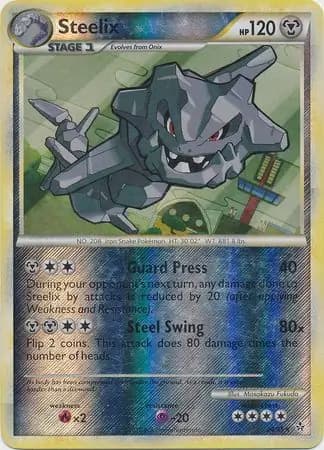 Steelix Reverse Holo 24 Normal
