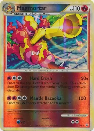 Magmortar Reverse Holo 2 Normal