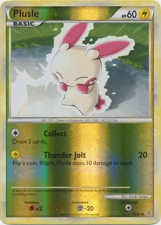 Plusle Reverse Holo 36