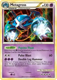 Metagross Holo 4 Normal