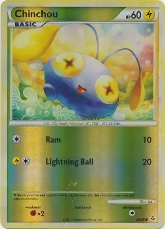 Chinchou Reverse Holo 48 Normal