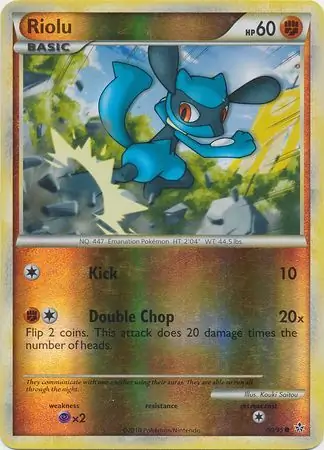 Riolu Reverse Holo 60 Normal