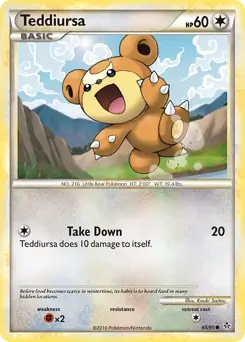 Teddiursa 65 Normal